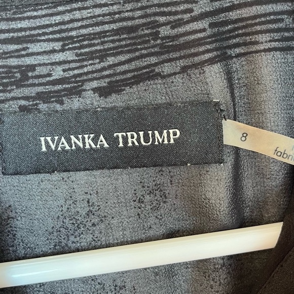 Ivanka Trump Black and Pink Striped Sleeveless Dress size 8 - Picture 6 of 9